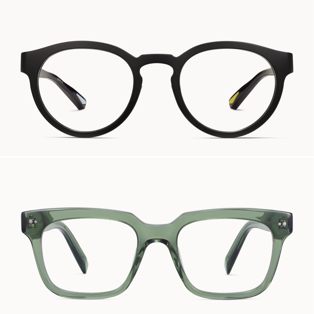 Warby Parker Glasses Set